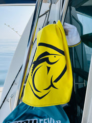 Fish Fever Deck Towel (Yellow)
