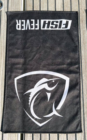 Fish Fever Deck Towel (Black)