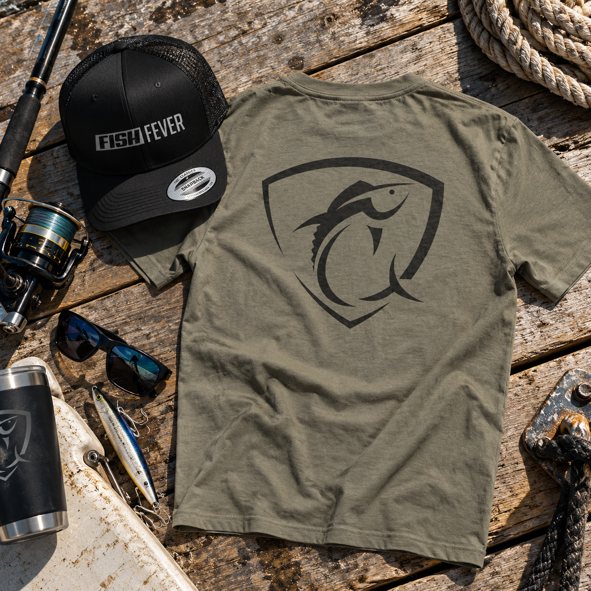ANGLER'S CLASSIC: Khaki/Black