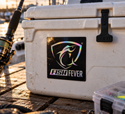 FISH FEVER HOLOGRAPHIC STICKER