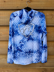 Fishscale Ocean Sunshirt