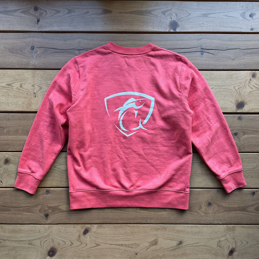 Womens Shieldback Relaxed Crew