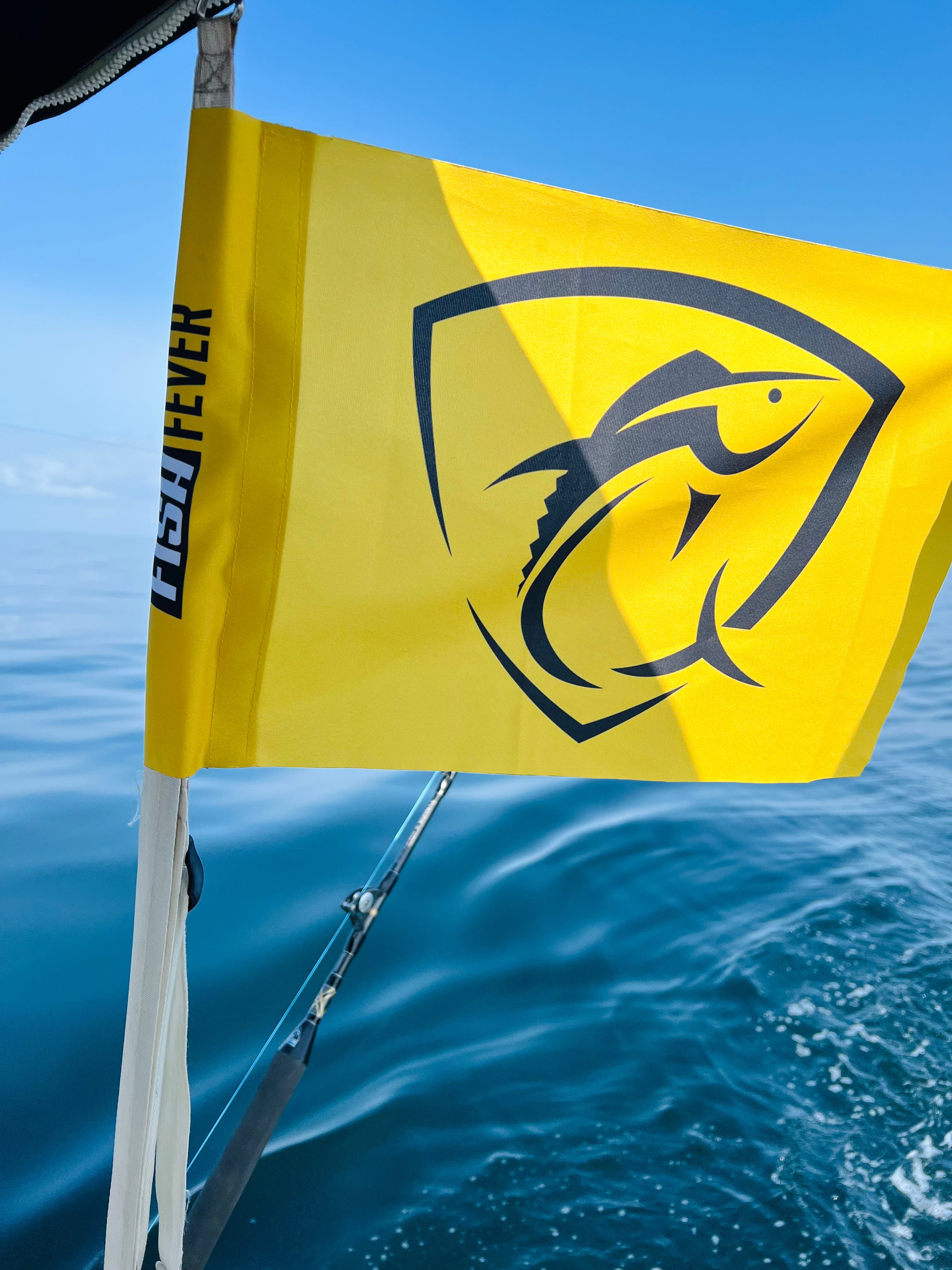 Fish Fever Boat Flag