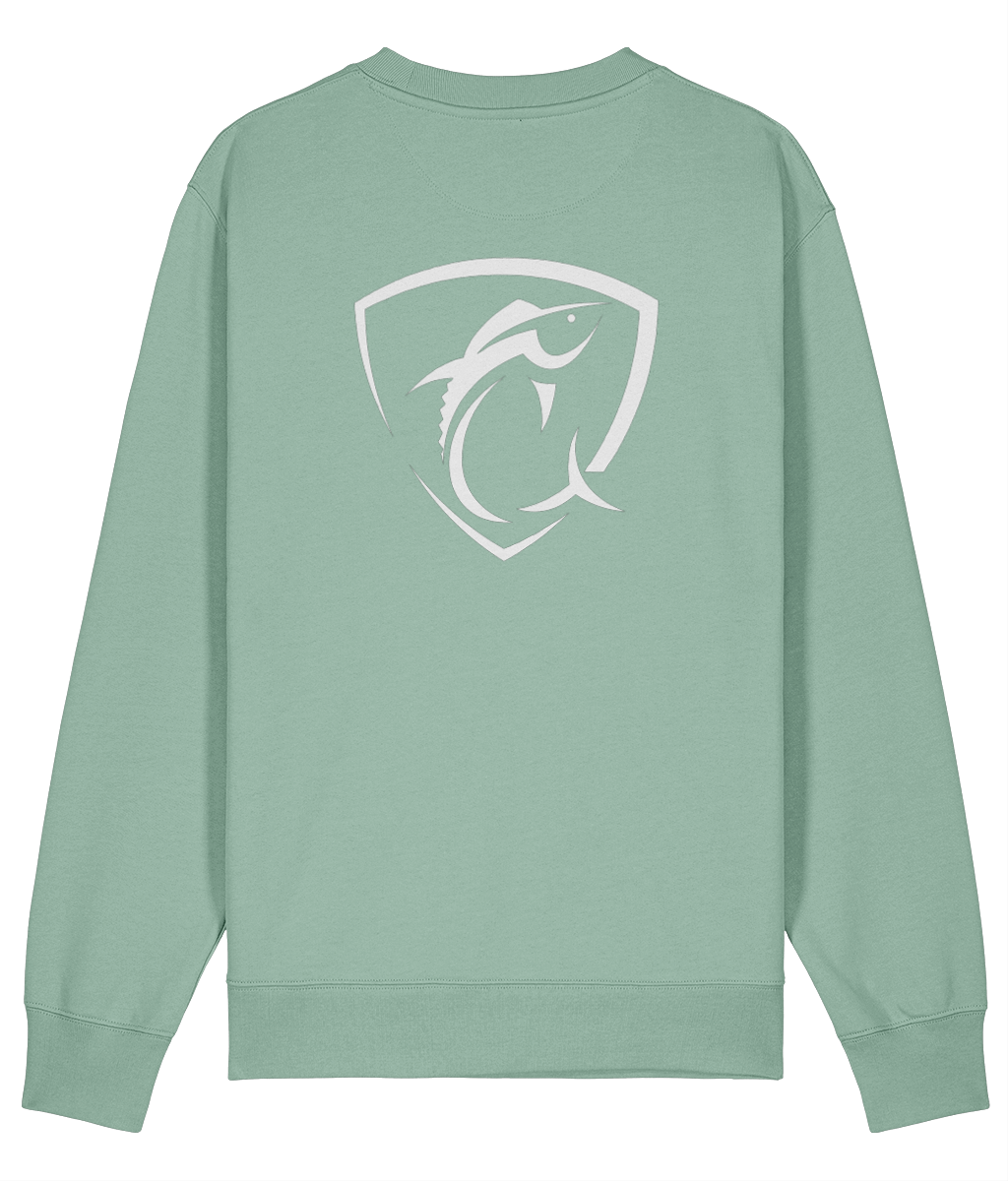 Womens Shieldback Relaxed Crew