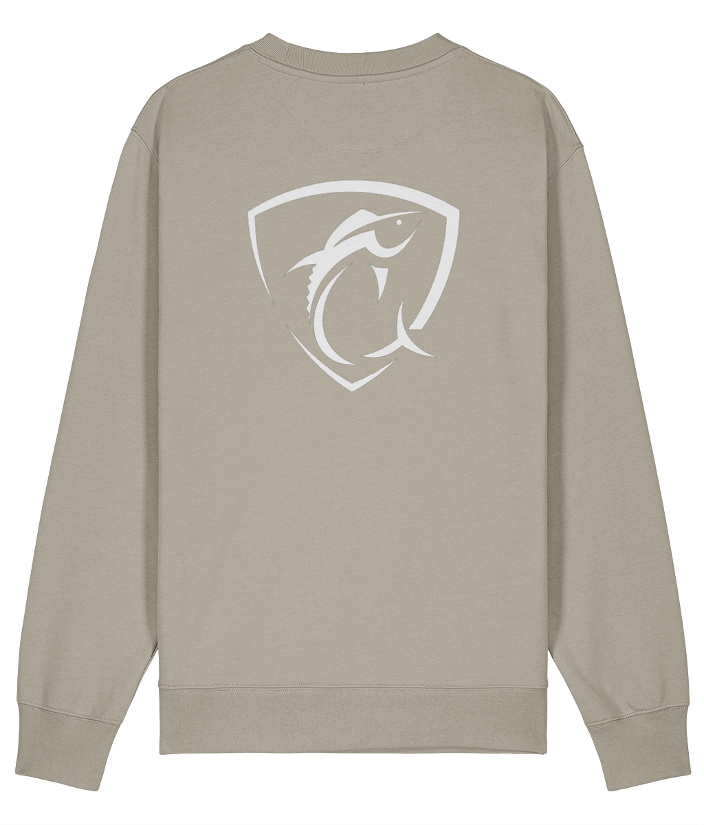 Womens Shieldback Relaxed Crew